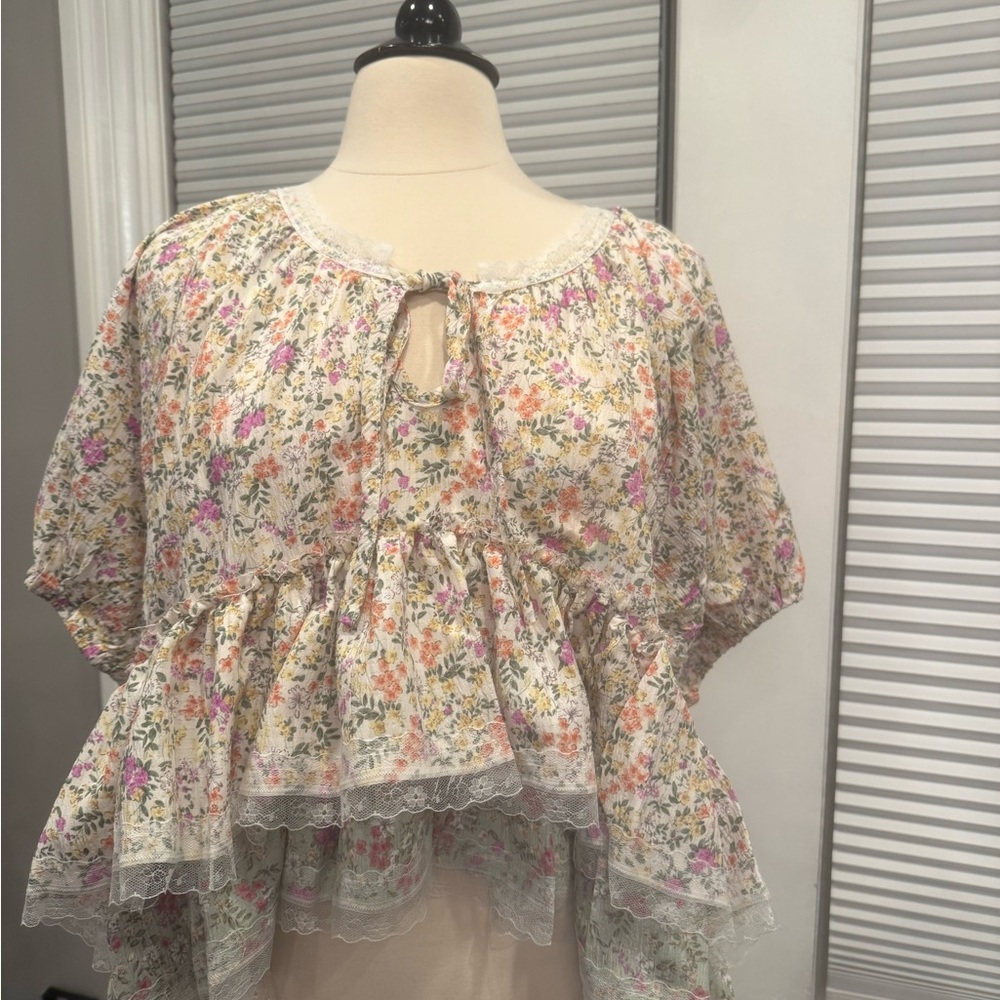 POL Floral Ruffle Blouse - Picture 6 of 10